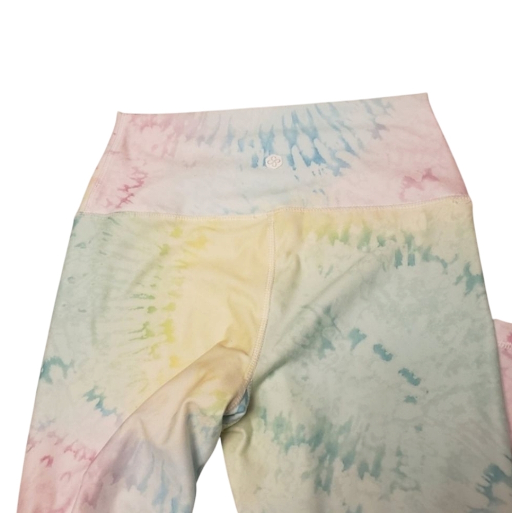 Pastel Tie-Dye Leggings Size XS - Picture 7 of 8
